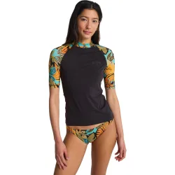 Camiseta de surf de mujer Tropic Surf Print