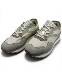 Sneaker Geo Classic Donna Sabbia in Tessuto e Pelle Taglia 39