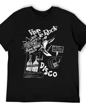 Vintage Look Vive Le Rock T-Shirt man t shirts graphic t shirts for man cotton funny T-Shirt - Aliexpress - FashionsVida