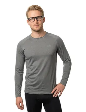 Pursuit Long Sleeve T-shirt Grey Melange L Men - Gill - FashionsVida