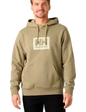 Box sudadera hombre Marron (L) - Helly Hansen - FashionsVida