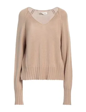 Pullover Damen Kamel 34,36,38 Damen - Lamberto Losani - FashionsVida