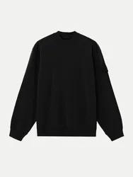 Comfort-Fit Sweatshirt Schwarz M