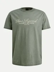 T-Shirt mit Print Grün 3XL