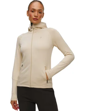 Layer Rider Essentials Zip Hood, creme l - Peak Performance - FashionsVida