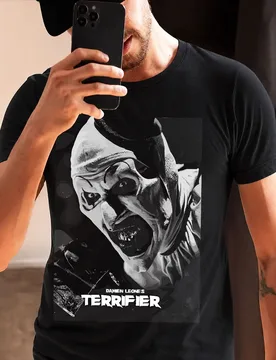 Retro Horror Movie Terrifier Art The Clown Killer Scary Halloween Gift T Shirt 0805 Short Sleeve Graphic clothes All size tops - Aliexpress - FashionsVida
