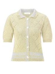 Richroyal Cárdigan amarillo S