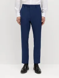 Skinny Fit Stretch Ultimate Suit Trousers Dark Indigo male
