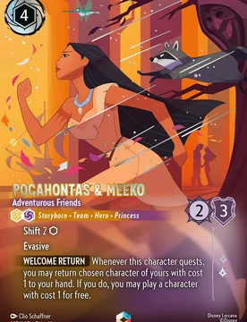 Pocahontas & Meeko - Adventurous Friends (Enchanted Rare) Attack of the Vine! - Disney - FashionsVida