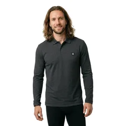 Hugo Polo à Manches Longues Dinote 10276770 Medium Grey M