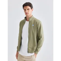 Sudadera de hombre algodón orgánico con cremallera