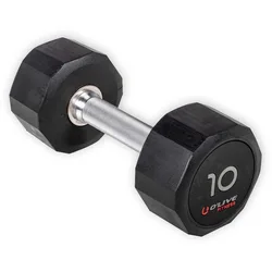 Haltère Rubber Pro-style 10kg Black 10 kg