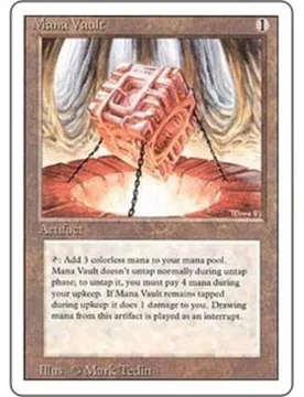 Mana Vault Revised (3rd Edition) - Magic: The Gathering - FashionsVida
