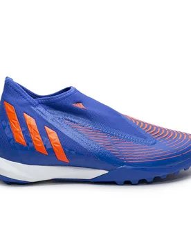 Predator Edge.3 Ll Tf Mens Football Boots Trainers Blue - Size Uk 9 - Adidas - FashionsVida