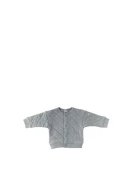 Felpa trapuntata GRIGIO 24M