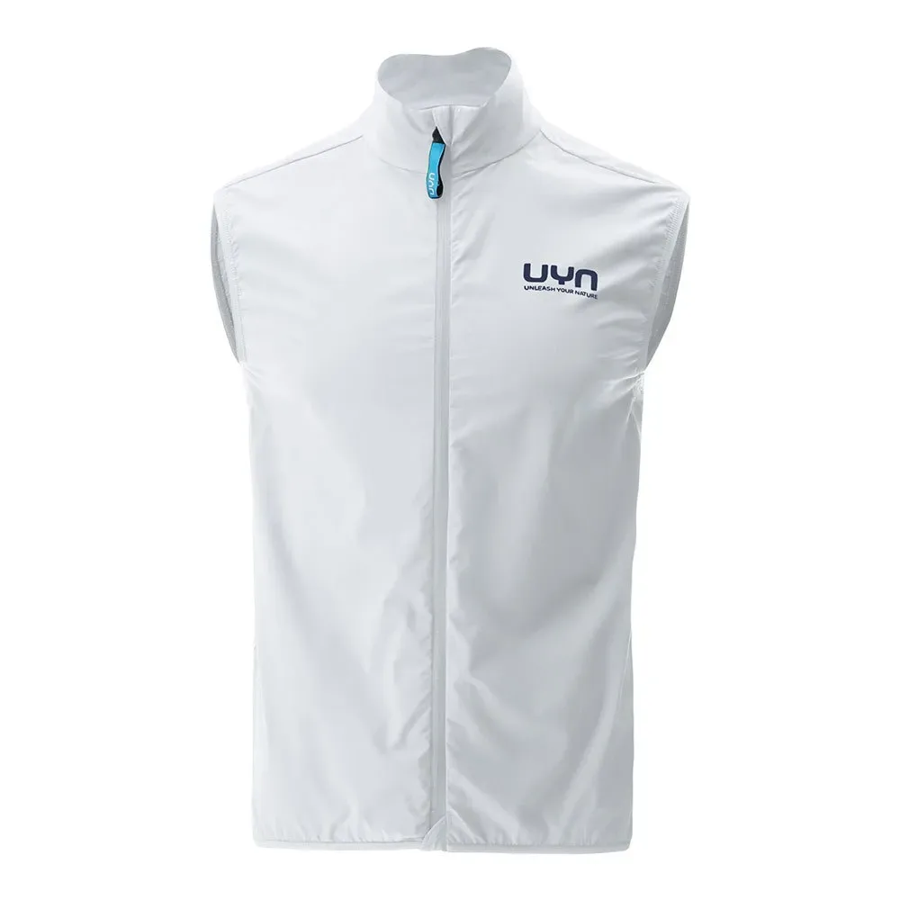 Skipper Wind Vest Lucent White L Men - Uyn - FashionsVida