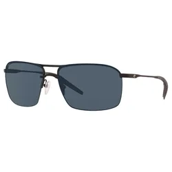Skimmer Polarized Sunglasses Matte Black Gray 580P/CAT3 Women