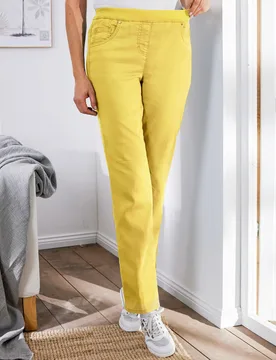 Bequembundhose Powerstretch - Gelb - female - Size: 24 - Avena - FashionsVida