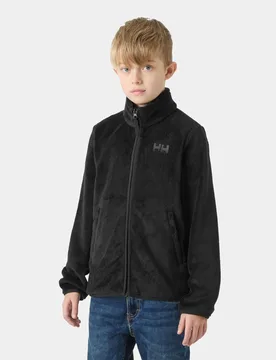 Junior's Chill Fleece Jacket Black 14 - Black - Male - Helly Hansen - FashionsVida