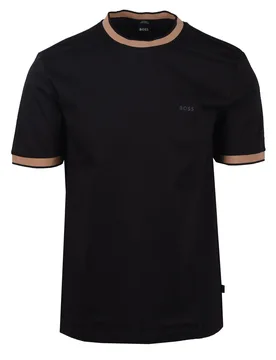 Mens H-Tessler T-Shirt Cotton - Size X-Large - Hugo Boss Black - FashionsVida