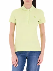 Polo maniche corte VERDE LIME 36