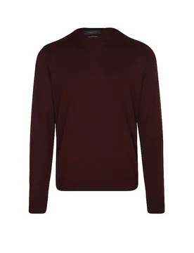 Pull rouge foncé XXL - Daniele Fiesoli - FashionsVida