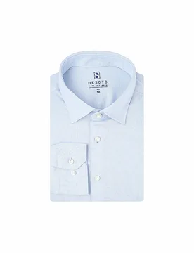Chemise en jersey bleu clair XXXL - DeSoto - FashionsVida