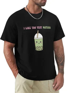 I like you very Matcha T-Shirt Active Wear Sports T-Shirt for Men - Aliexpress - FashionsVida