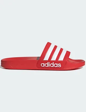 Ciabatte adilette Shower 38 Vivid Red / Cloud White / Vivid Red - Adidas - FashionsVida