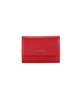 Geldbörse METALLIC SOFT rot damen - Coccinelle - FashionsVida