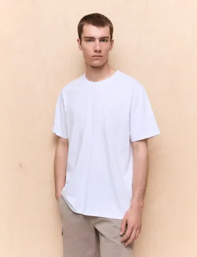 Camiseta lisa cuello redondo de hombre - Easy Wear - FashionsVida
