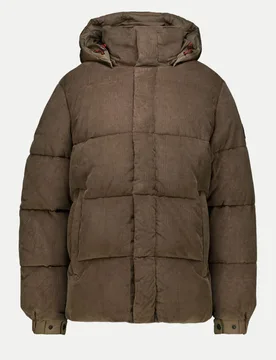 Garcia Pufferjacke aus Cord Braun L - Garcia - FashionsVida