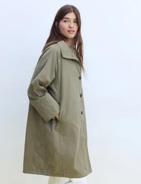Gabardina estilo chaleco - Stella Rittwagen - FashionsVida