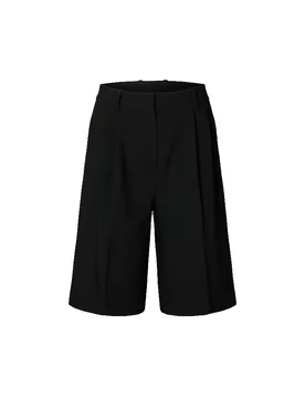 Shorts SLFRITA schwarz 38 Damen - SELECTED FEMME - FashionsVida