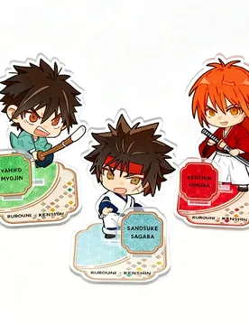 Anime Rurouni Kenshin Standing Sign Figures HIMURA KENSHIN Sagara Sanosuke y Acrylic Stand Model Plate Desk Decor 10CM - Aliexpress - FashionsVida