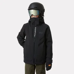 Junior Alpha Resort Ski Jacket Black 14 - Black - Unisex