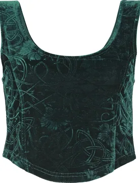 Top - Episode of Emerald - S bis XL - für Damen - Größe L - grün - Frauen - female - Black Premium by EMP - FashionsVida