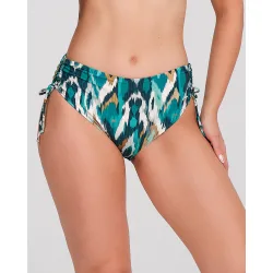 Braguita bikini mujer lazadas laterales detalle fruncido