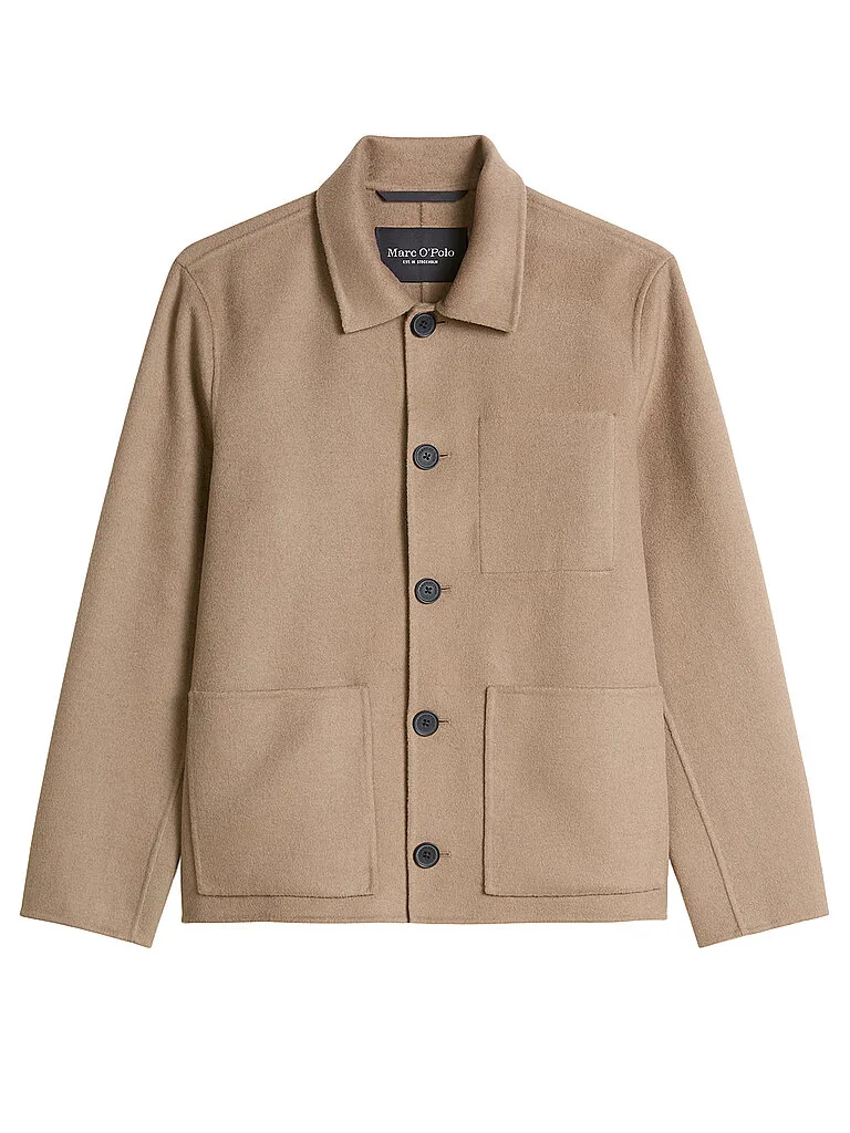 Marc O'Polo Wolljacke beige XXL - Marc O'Polo - FashionsVida