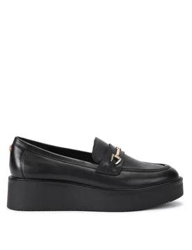 Womens Leather Vista Loafer Loafers - Black - Size Uk 8 - Carvela - FashionsVida