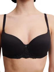 Womens Easy Feel Marilyn Covering T-Shirt Bra - Golden Beige - Black Polyamide - Size 40d