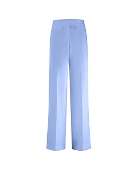 Pantaloni business wide fit azzurro 42 - Riani - FashionsVida