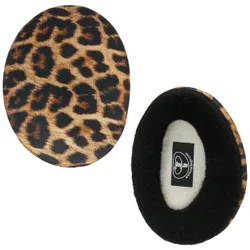 Printed Leopard Ear Warmers - camel - Damen - Size: One Size