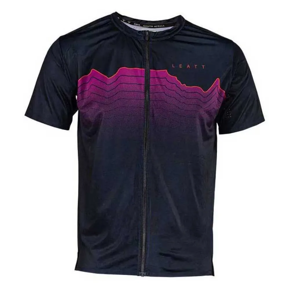 Maglia A Maniche Corte Mtb Trail 3.0 Black - Leatt - FashionsVida