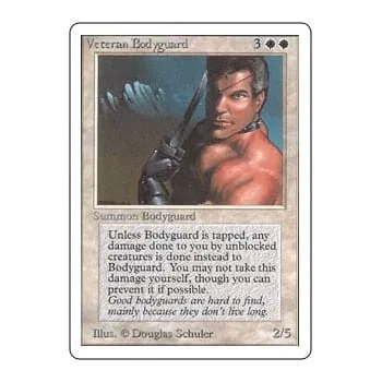Veteran Bodyguard Unlimited - Magic: The Gathering - FashionsVida