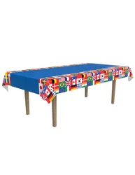 Flaggen Tischdecke 274 cm x 137 cm