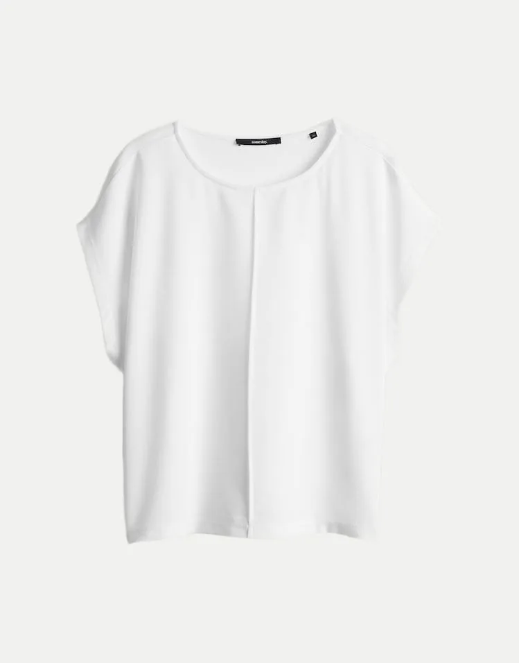 Jerseyshirt Kalotta summer Weiß 38 - someday - FashionsVida
