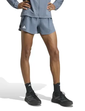 Pantaloni Corti Adizero Essentials Running Split Onix XL - Adidas - FashionsVida