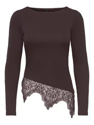 ONLLAILA L/S LACE MIX TOP JRS NOOS female