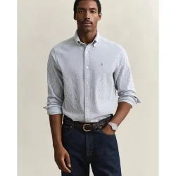 Camisa de hombre Regular Fit de sirsaca a rayas